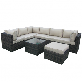 Rattan Miami 7 Seater